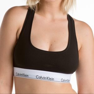 Calvin Klein racerback modern cotton bralette